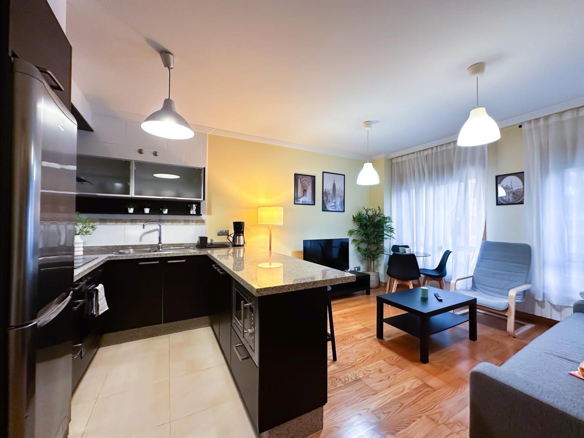 Apartamento Con Garaje, Centrico Y Luminoso Pontevedra Exterior foto